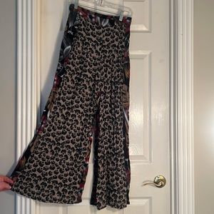 Free people wide leg pants